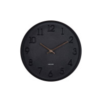 Nástenné hodiny Calma Karlsson KA6041BK, 30cm